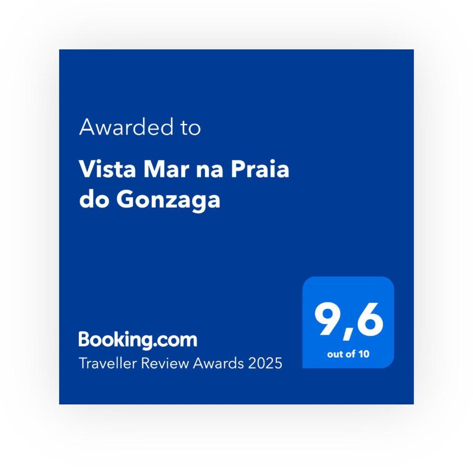 Vista Mar Na Praia Do Gonzaga Santos  Exterior photo